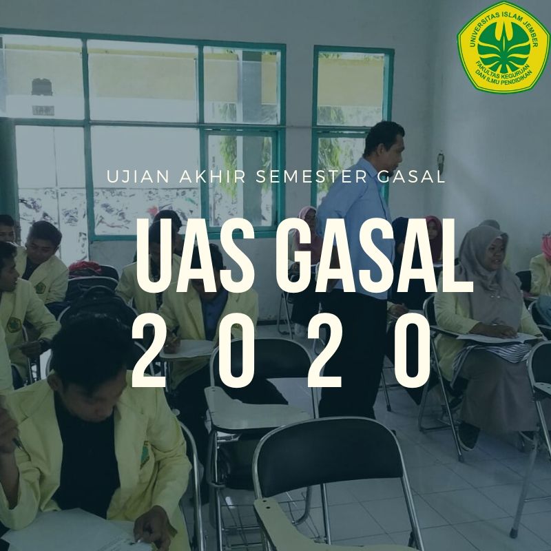 JADWAL UAS GASAL 2019/2020